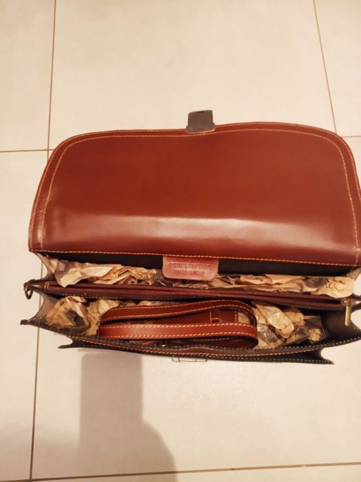 Aktówka skórzana Vera Pele-Nowa