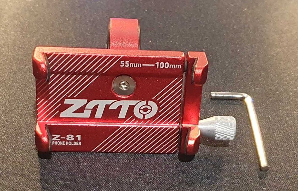 Suporte para bicicletas móvel ZITTO vermelho