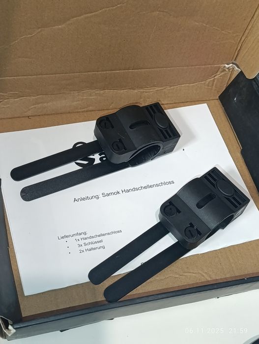 Замок для вело та мото фірми Samok