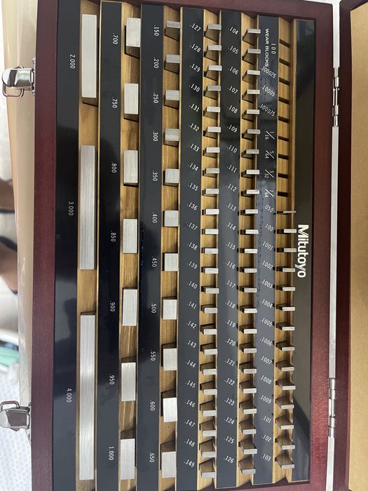 Calibradores mitutoyo Gauge block