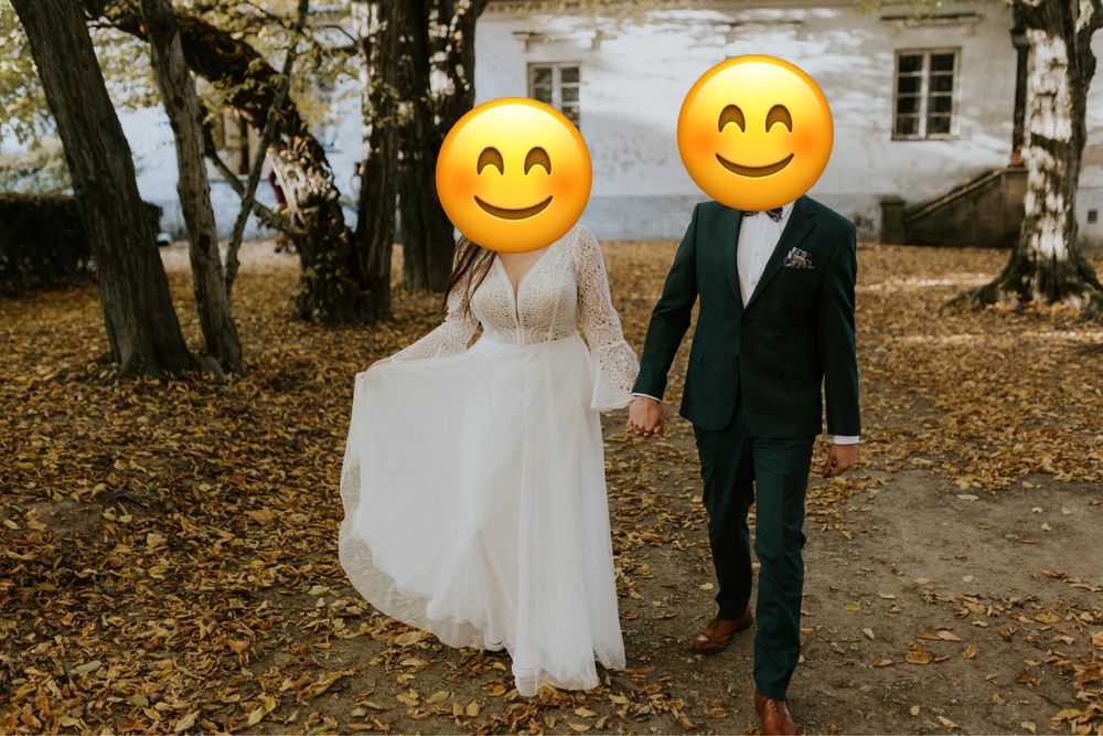 Suknia ślubna boho