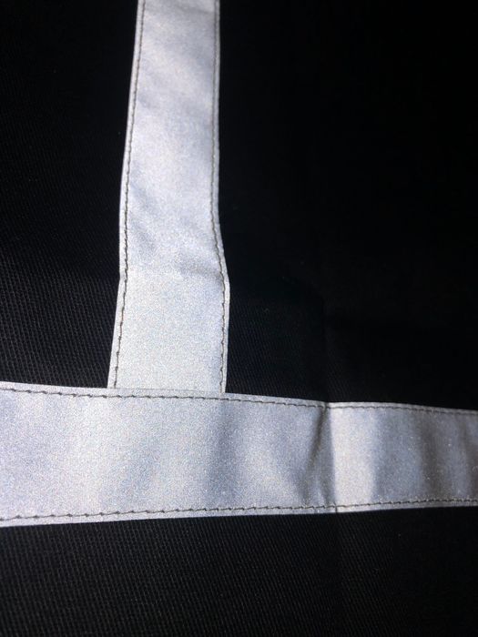 Coletes de trabalho, com fita refletora. Novos