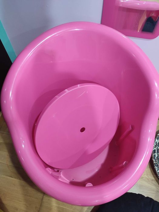 Cadeirão cor de rosa