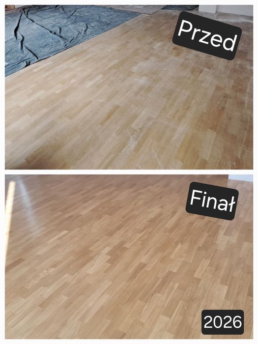 Cyklinowanie parkietów