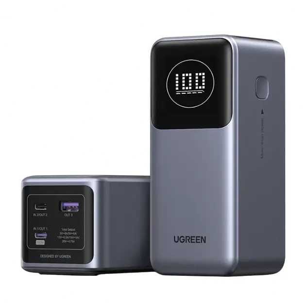 Новий Повербанк Ugreen Nexode 100W 20000mAh (PB725) для Ноутбука / Смартфонів / інших гаджетів
