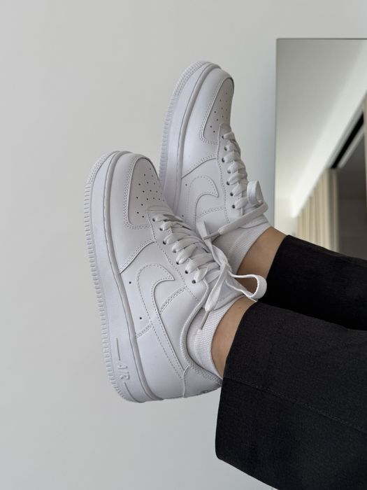 Кросівки Кроссовки Nike Air Force White Белый Білий Кросовки демісезон