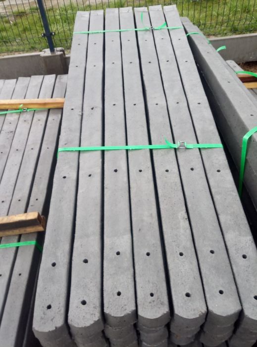 Słupki betonowe , słupek pod siatkę leśną