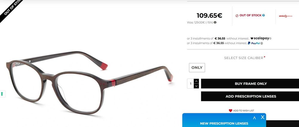oprawki okulary Etnia Barcelona Utopia BRRD drewniane premium etniczne