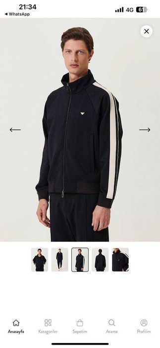 EMPORIO ARMANI спортивный костюм мужской оригинал свитшот штаны