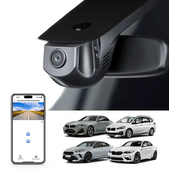 (NOVO) DASH CAM 4K • BMW Mercedes AUDI • OEM Estilo Original MARCA