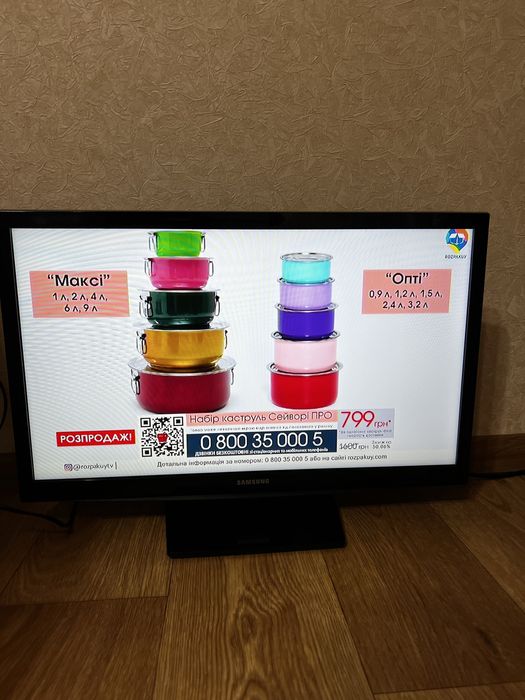 Телевізор Samsung UE24H4070 з Т2 приймачем