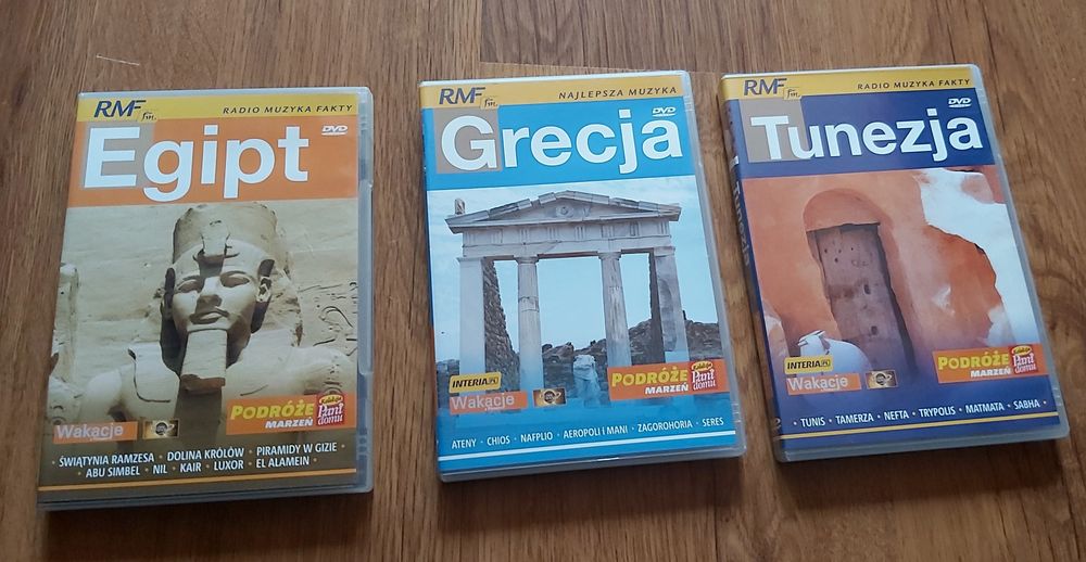 Sprzedam 3 płyty cd-Tunezja,Egipt,Grecja