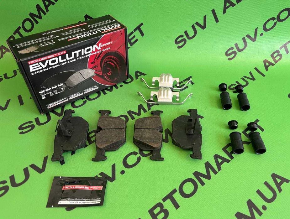 Колодки гальмівні передні Power Stop BMW X5 F15 E70 X6 F16 карбоно-кераміка Z23 23-1042