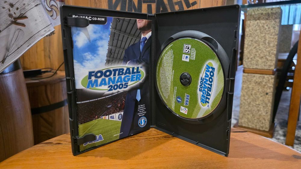 Jogo Pc/M-AC Cd-Rom Football Manager 2005 (Edição Portuguesa) "Reservado"