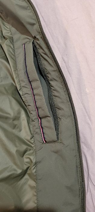 Męska zielona kamizelka