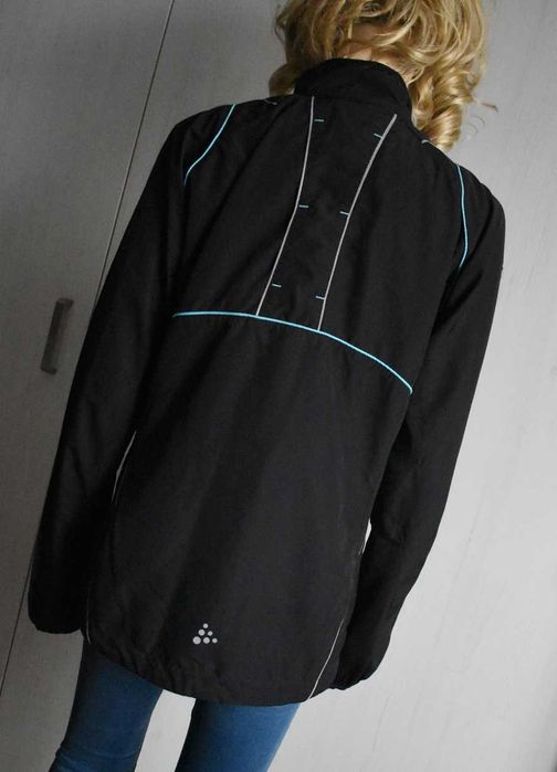 Kurtka 42 XL sportowa wiatrówka lekka wiosenna outdoor treningowa