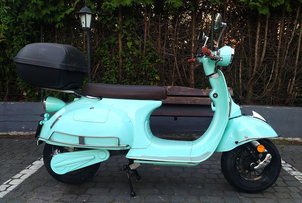Skutery Elektryczne Sakura 2000 (Jak Vespa) Miętowy WYPRZEDAŻ! tamie skutery Gdańsk, Kraków