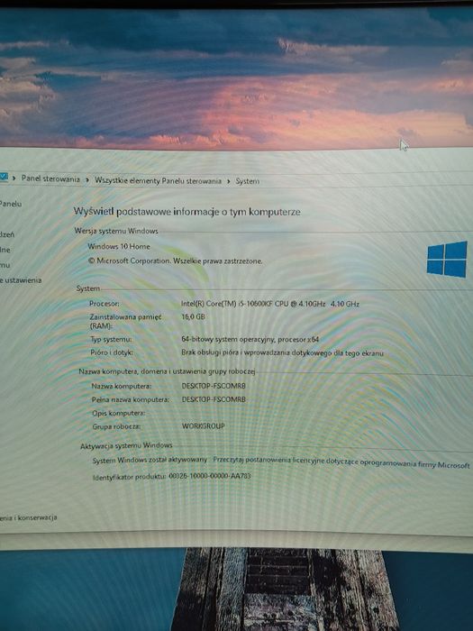 Komputer gamingowy i5 10600KF Rtx4060