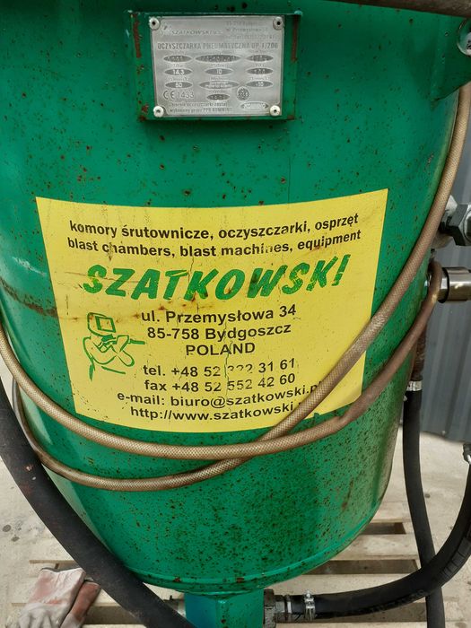 piaskarka 200l zestaw piaskowanie   komiko
