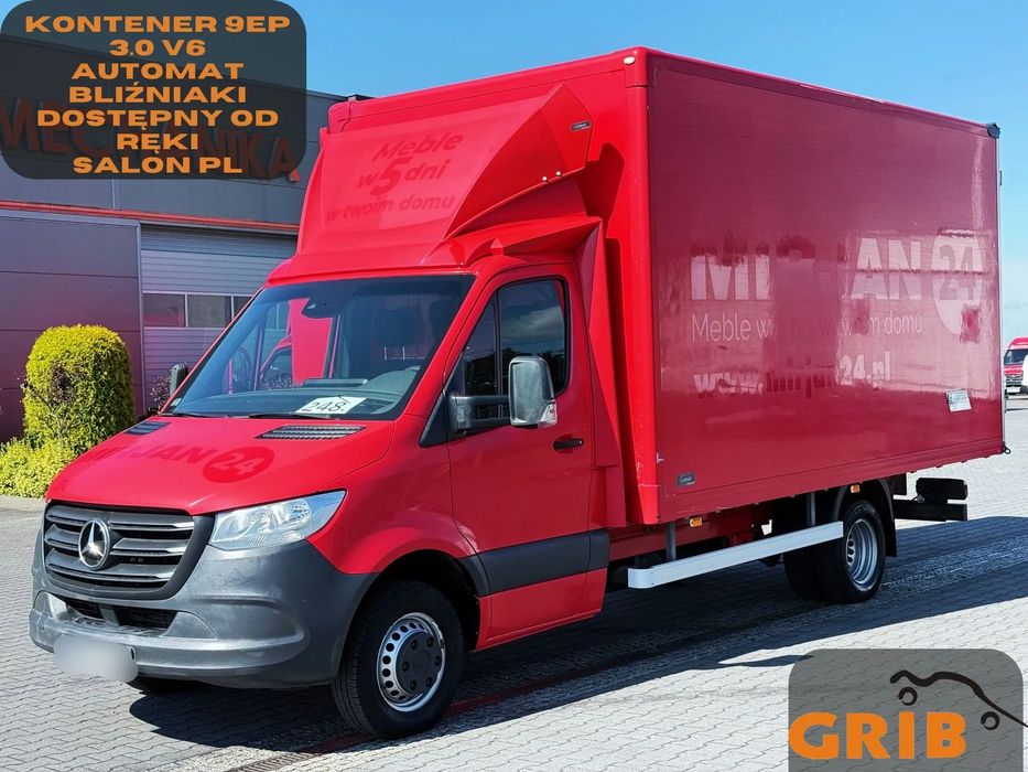 Mercedes-Benz Sprinter 519 Cdi Kontener 4,56 M + Drzwi Bliźniaki