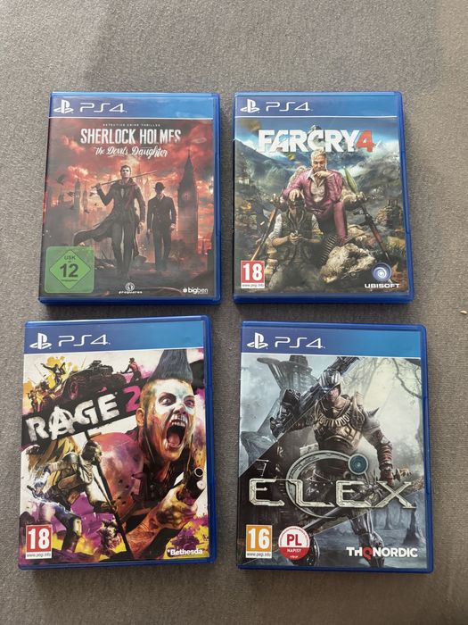Zestaw gier na konsolę ps4