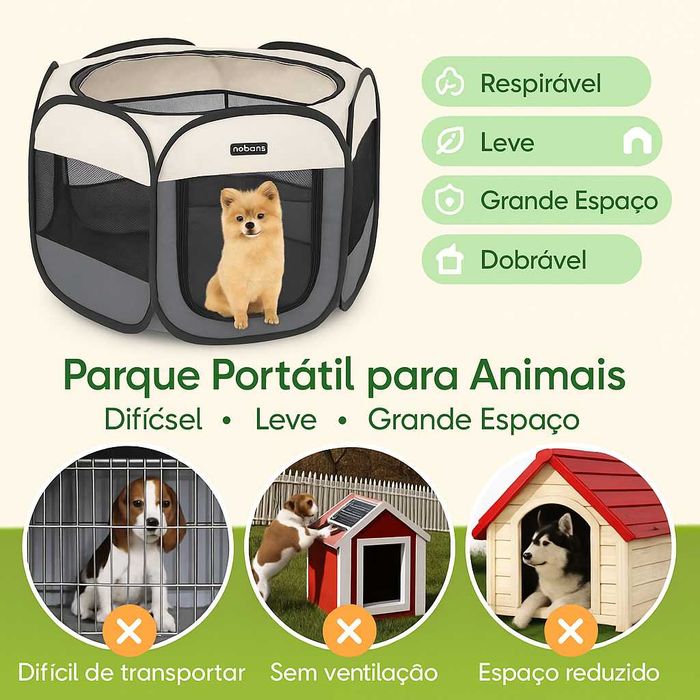 Cerca Parque octogonal para animais de estimação