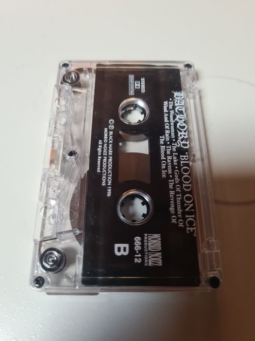 Kaseta BATHORY Blood on ice Morbid Noizz