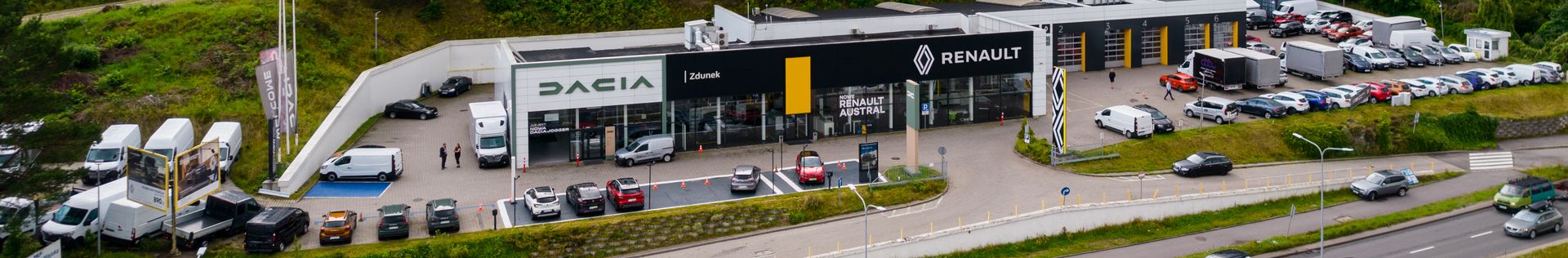 Renault i Dacia Zdunek Gdynia top banner