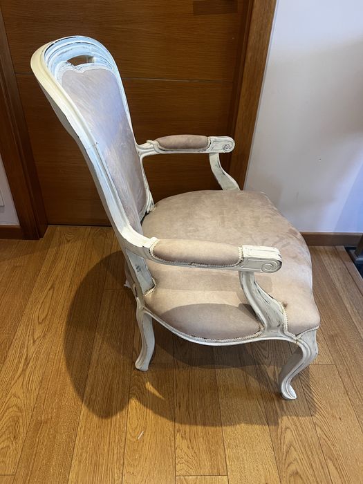 Cadeirão antigo restaurado