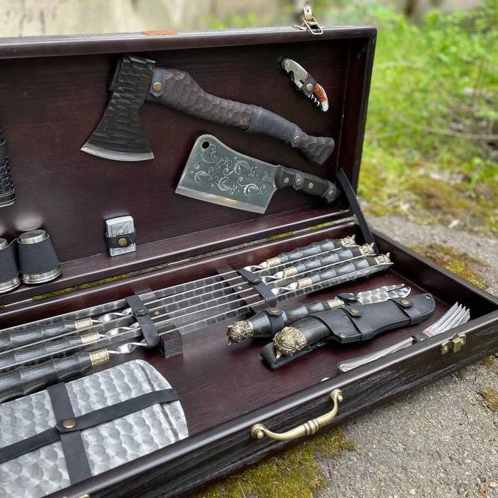 Набір шампурів подарунковий Вікінг 2.0 Gorillas, набор шампуров