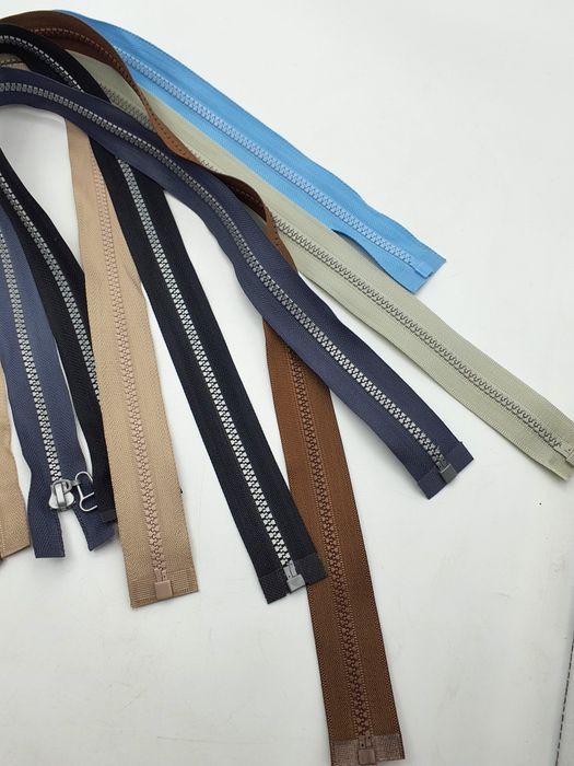 Zamek suwak kostka zestaw 6 szt.od 65 cm.do 80 cm.