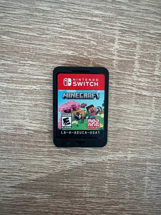 Гра Minecraft на nintendo , картридж з грою на нінтендо, ліцензія