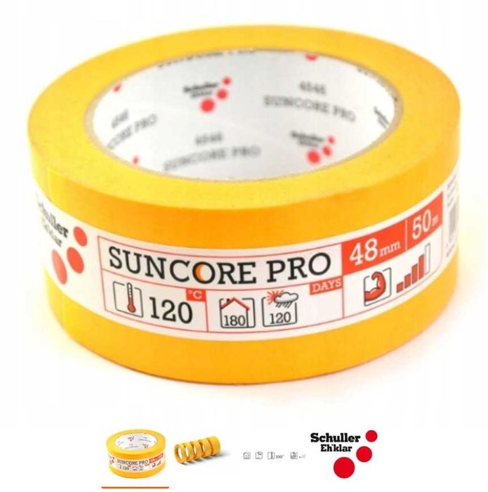 30 sztuk Taśma malarska tynkarska Schuller SUN CORE PRO WASHI 48mm 50m