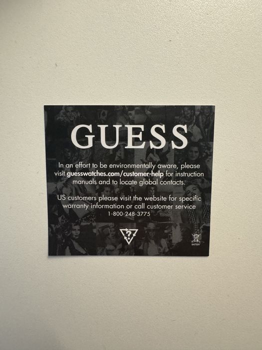 Zegarek Guess, lekko używany