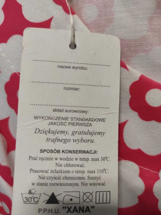 Sukienka damska bawełniana, Nowa, produkt polski
