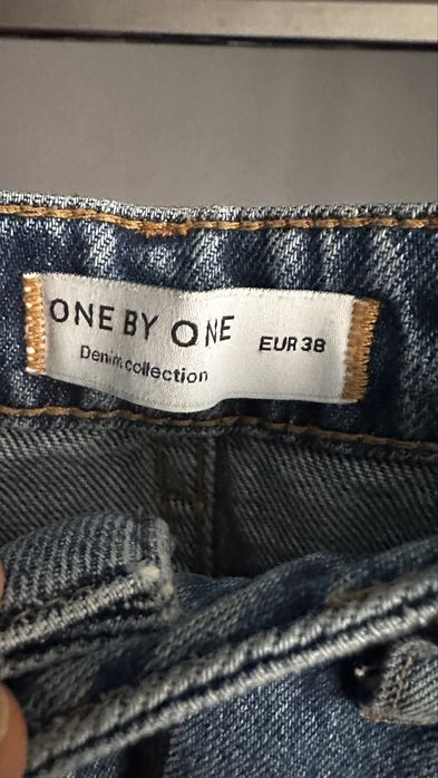 Джинсова спідниця one by one 38 розмір