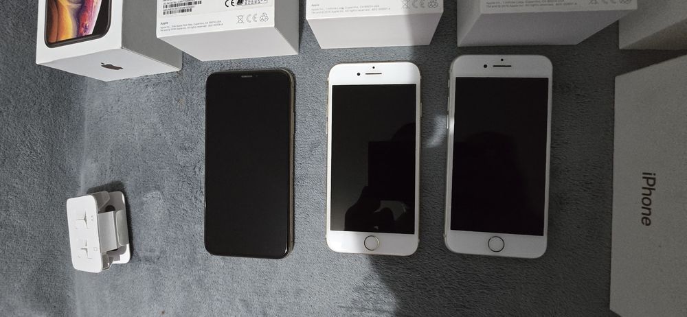 3  x iphony zablokowane