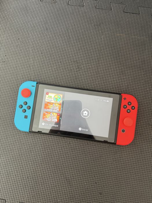 Nintendo switch + acessorios (aceito troca)