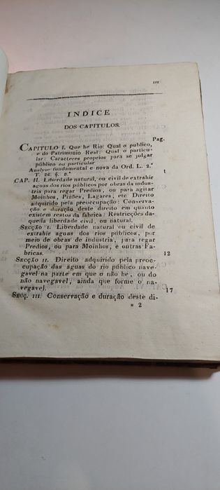 Tractado Pratico e Compendiario das Aguas - Manoel de Lobão (1835]