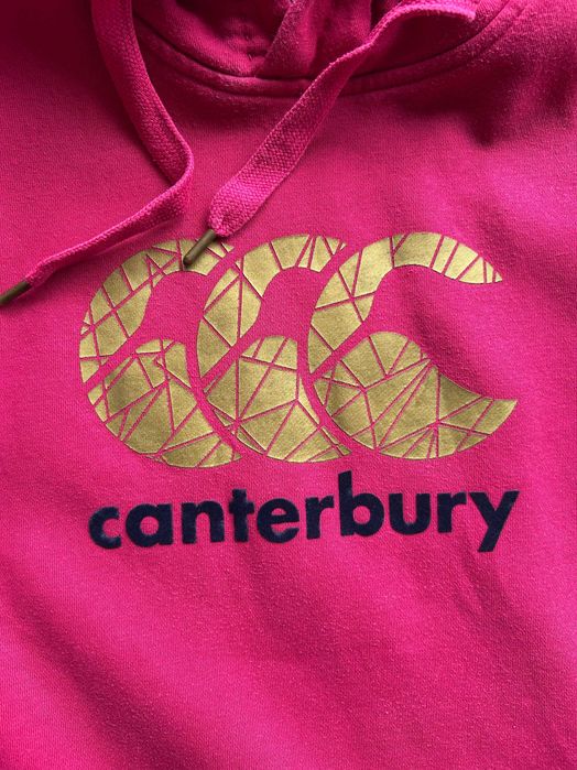 Canterbury _ Różowa bluza z kapturem L