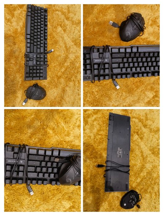 Komputer + myszka i klawiatura