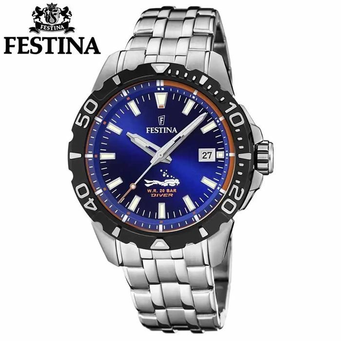 relógio Festina Diver 200 metros.