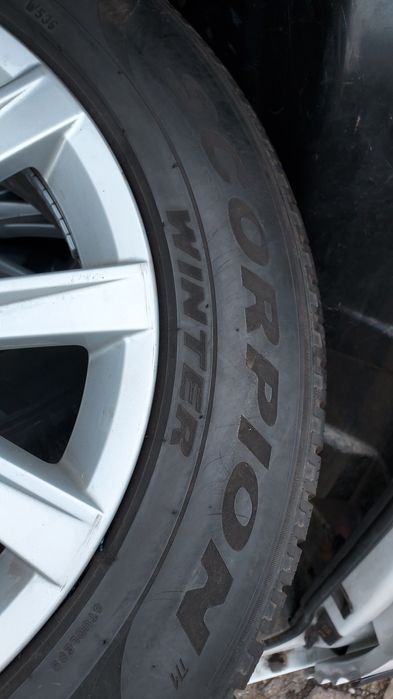 Oryginalne Koła zimowe VW Tiguan 215/65R17 Pirelli 16r 6mm czujniki