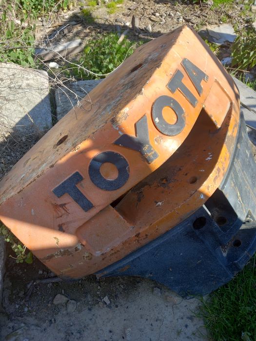 Empilhador toyota rodado duplo