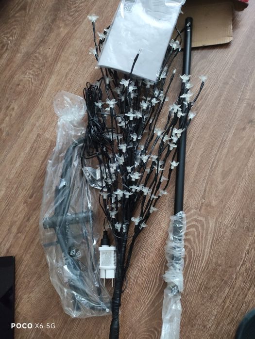 Livarno drzewko świąteczne LED nowe uszkodzone