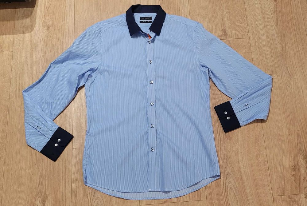 Koszula męska na długi rękaw Top Secret rozmiar 40/41