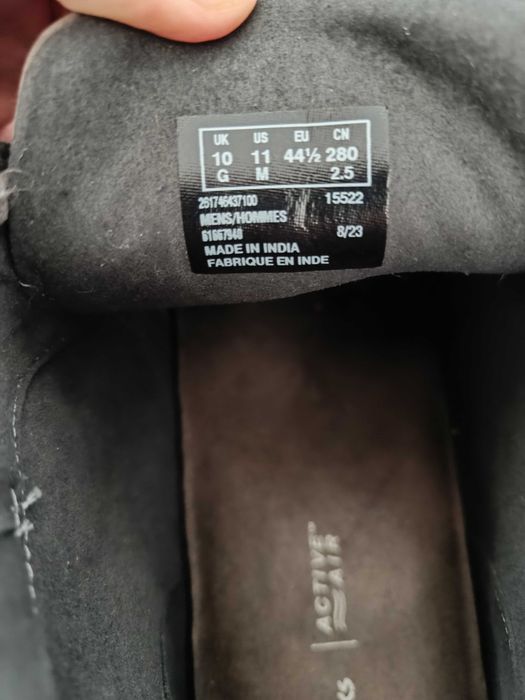 Ботинки мужские Clarks 44 размер весна-осень