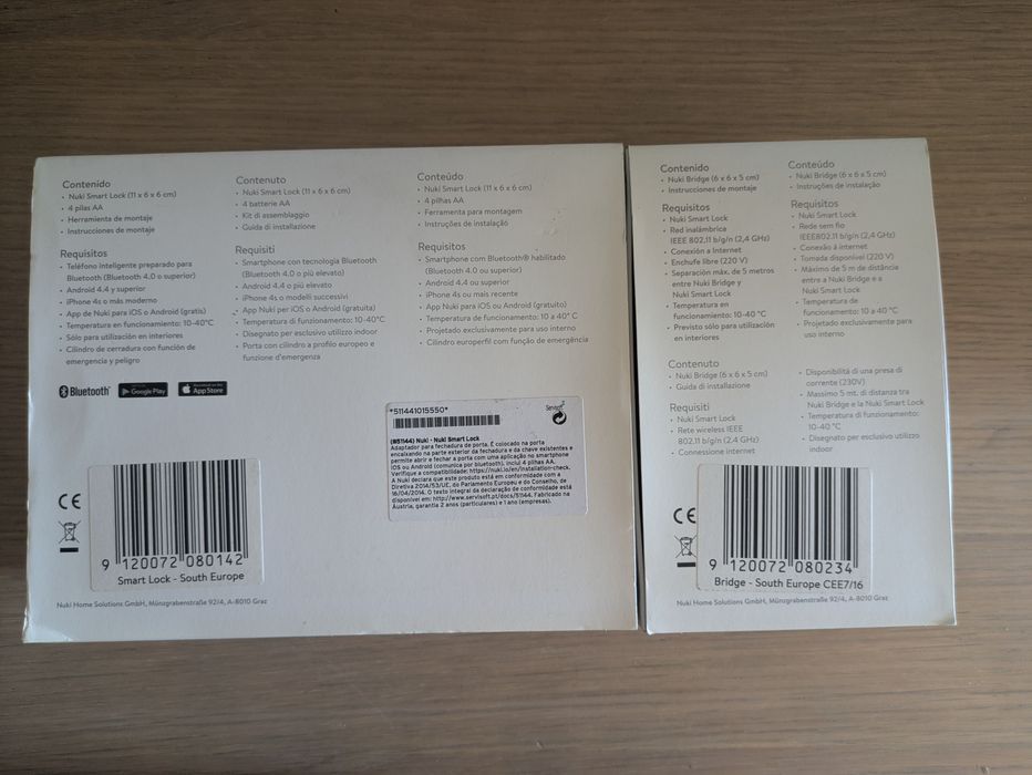 Nuki Smart Lock Combo 2.0 + Bridge – €160 (used, excellent condition)64170326688898123