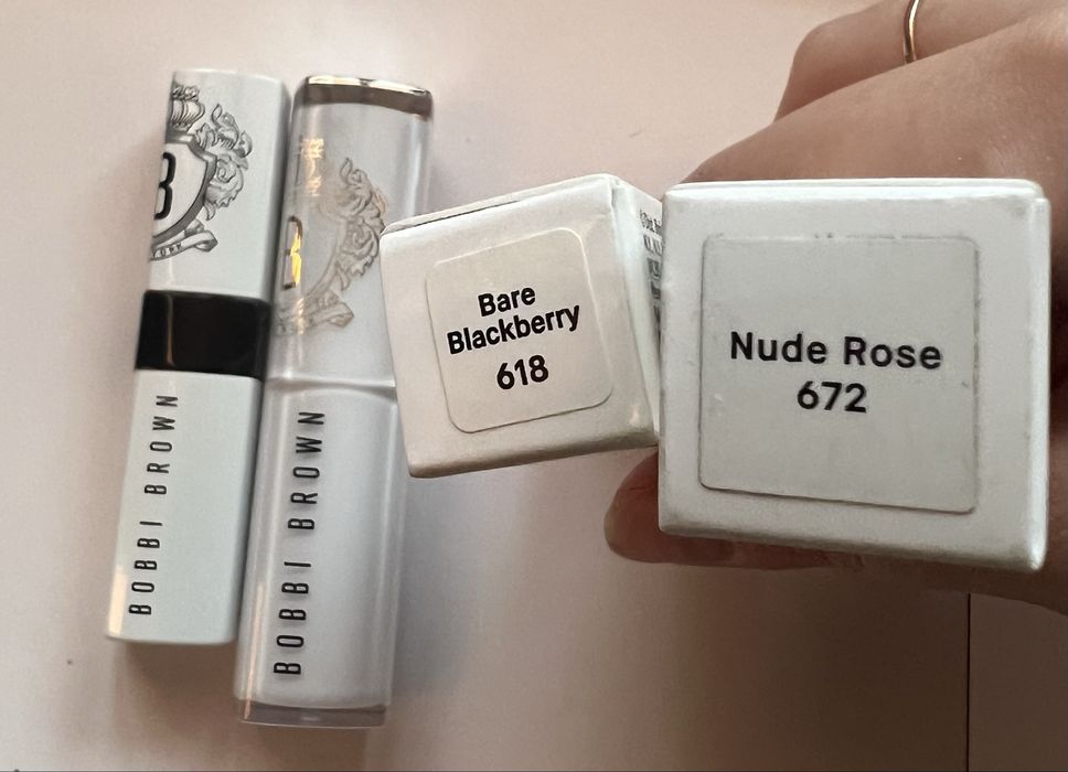 Bobbi Brown Bare blackberry, Nude Rose