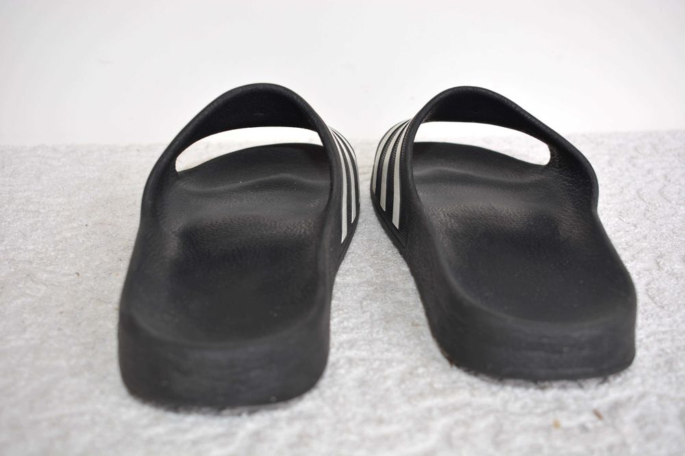 Adidas klapki basenowe czarne w paski rozmiar 37/22,5